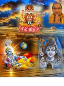 BRAHMA, VISHNU AND MAHES